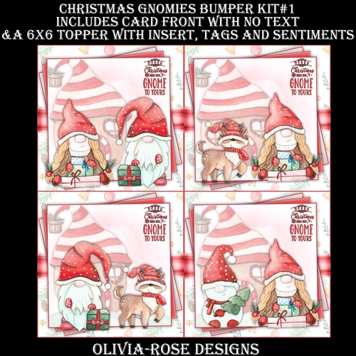 Christmas Gnomies Bumper Kit #1   