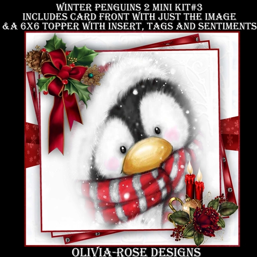 Winter Penguins 2 Mini Kit #3   