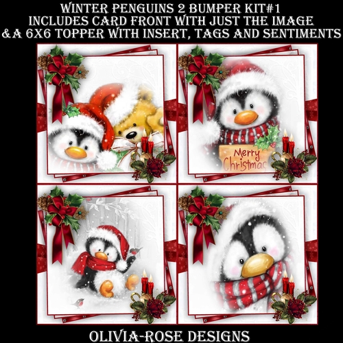 Winter Penguins 2 Bumper Kit #1   