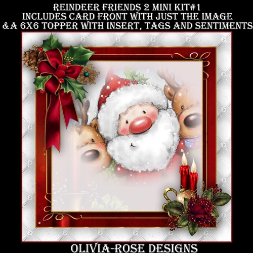 Reindeer Friends 2 Mini Kit #1   