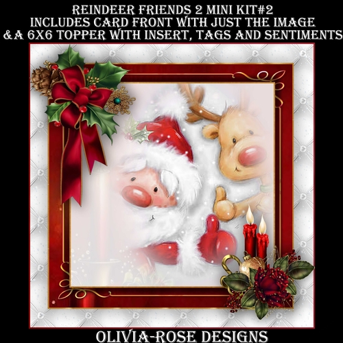 Reindeer Friends 2 Mini Kit #2   