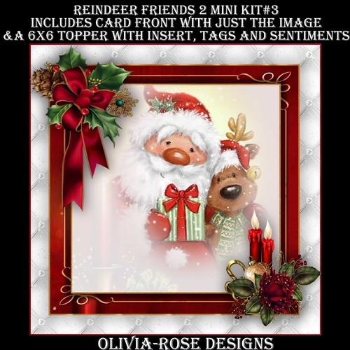 Reindeer Friends 2 Mini Kit #3   