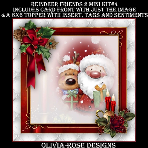 Reindeer Friends 2 Mini Kit #4   