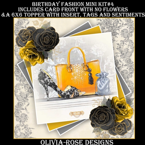 Birthday Fashion Mini Kit #4  