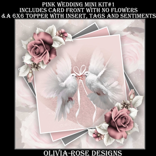 Pink Wedding Mini Kit #1  