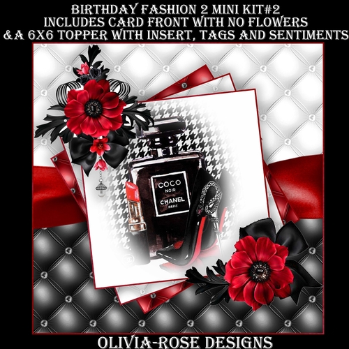 Birthday Fashion 2 Mini Kit #2  