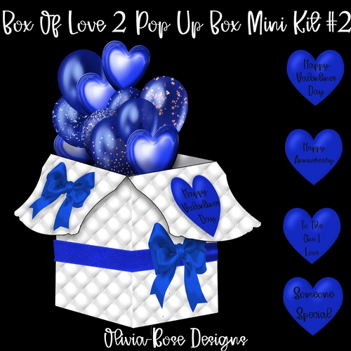 Box Of Love 2 Pop Up Box Card Mini Kit #2