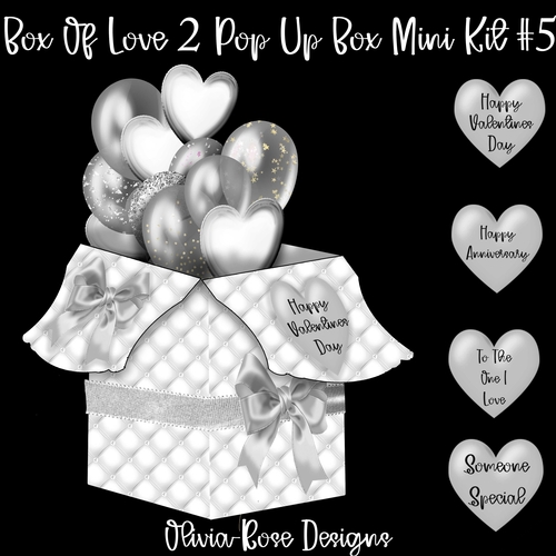 Box Of Love 2 Pop Up Box Card Mini Kit #5