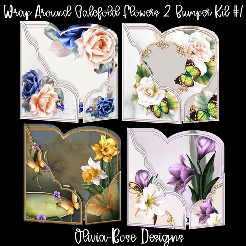 Wrap Around Gatefold Flowers 2 Bumper Kit #1
