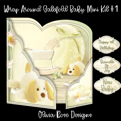 Wrap Around Gatefold Baby Mini Kit #1