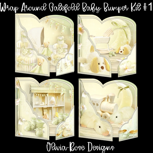 Wrap Around Gatefold Baby Bumper Kit #1