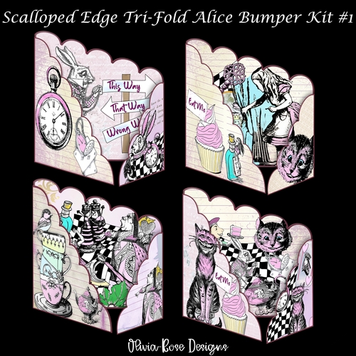 Scalloped Tri-Fold Alice Bumper Kit #1
