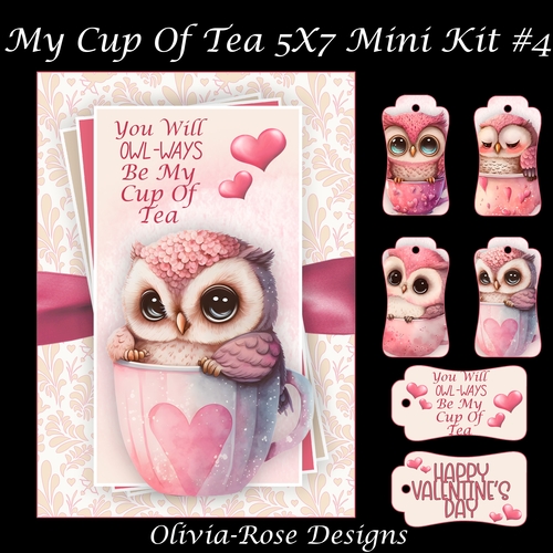 My Cup Of Tea 5X7  Mini Kit #4  