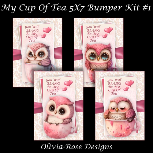 My Cup Of Tea 5X7 Bumper Kit #1  