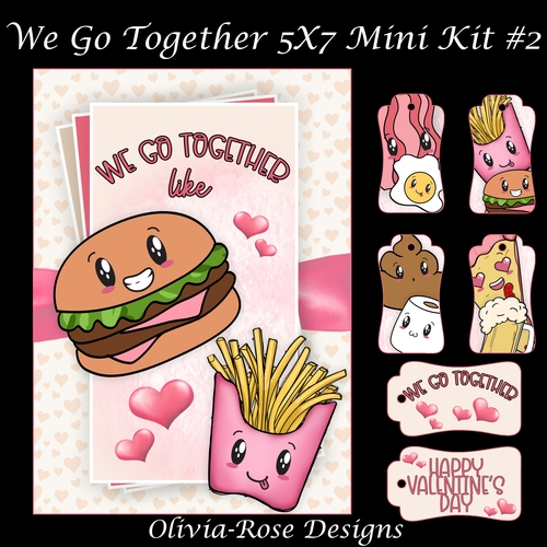 We Go Together 5X7  Mini Kit #2  