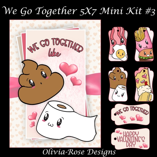 We Go Together 5X7  Mini Kit #3  