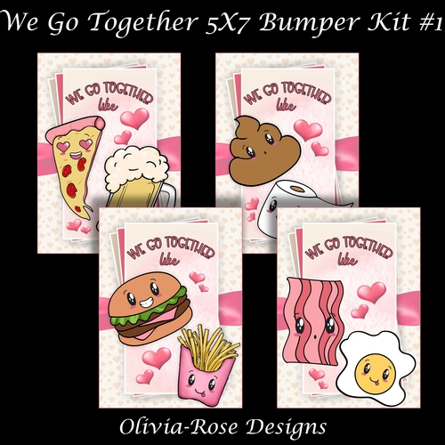 We Go Together 5X7 Bumper Kit #1  