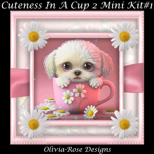 Cuteness In A Cup 2 Mini Kit #1   