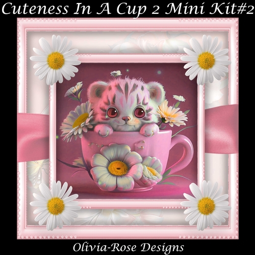 Cuteness In A Cup 2 Mini Kit #2   