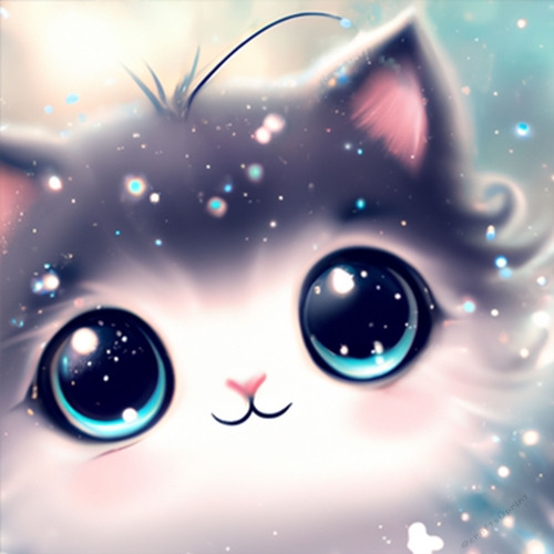 Cute Kittens 8 X 8  #1