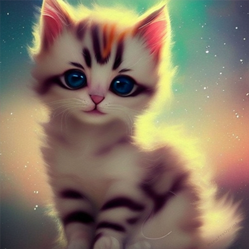 Cute Kittens 8 X 8  #2