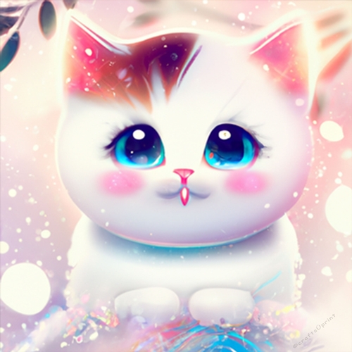 Cute Kittens 8 X 8  #5