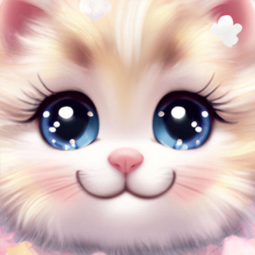 Cute Kittens 8 X 8  #7