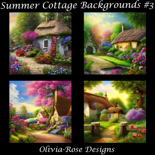 Summer Cottage Backgrounds #3