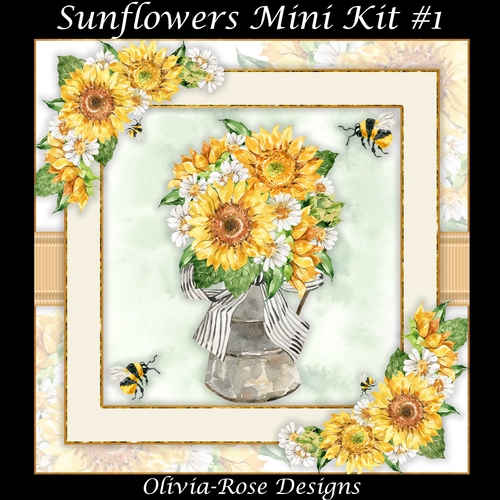 Sunflowers Mini Kit #1   