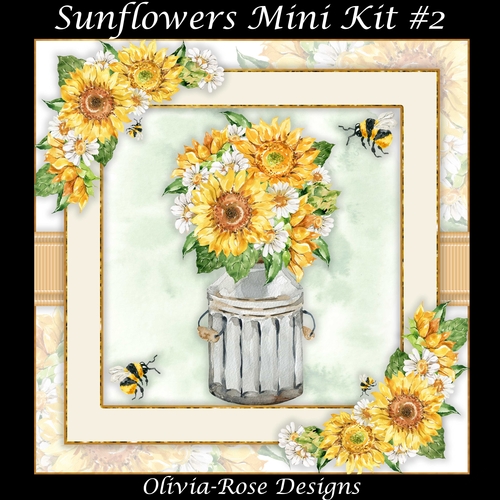 Sunflowers Mini Kit #2   
