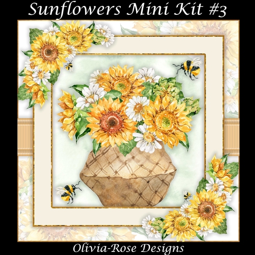 Sunflowers Mini Kit #3   