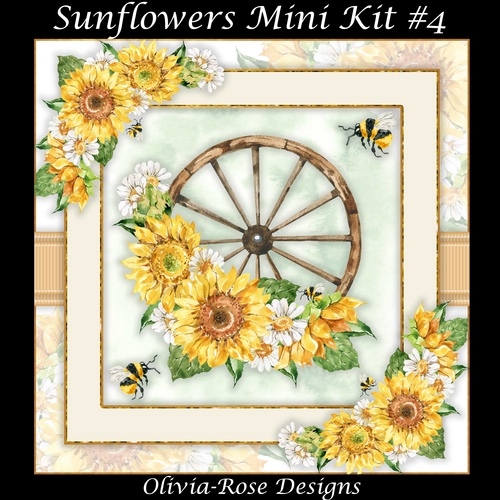 Sunflowers Mini Kit #4   