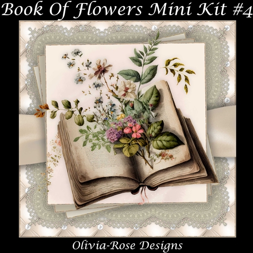 Book Of Flowers Mini Kit #4