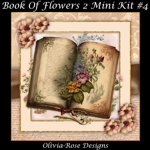 Book Of Flowers 2 Mini Kit #4 