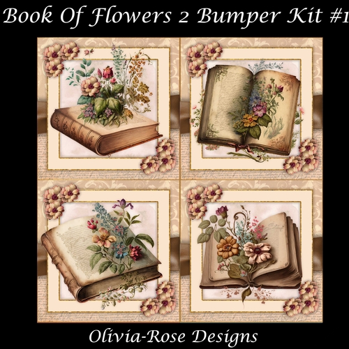 Book Of Flowers 2 Bumper Kit #1 