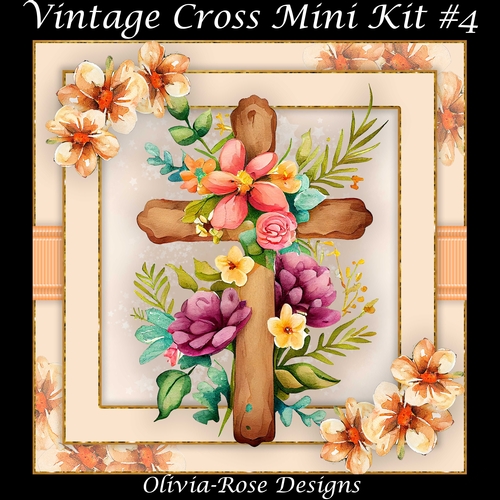 Vintage Cross Mini Kit #4 