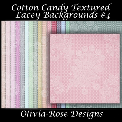 Cotton Candy Textured Lacey Backgrounds #4