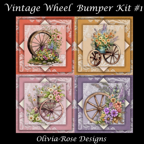 Vintage Wheel Bumper Kit #1  