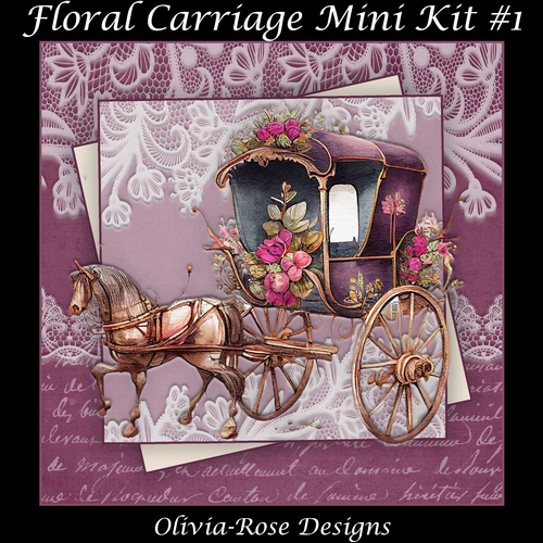 Floral Carriage Mini Kit #1