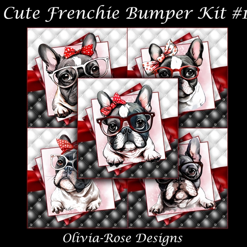 Cute Frenchie Bumper Kit #1