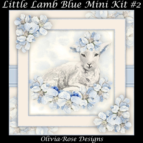 Little Lamb Blue Mini Kit #2
