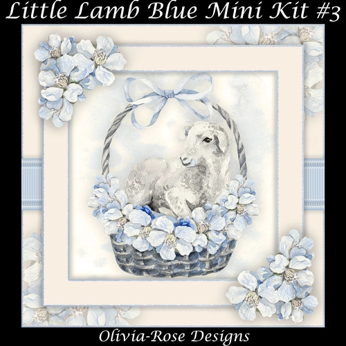 Little Lamb Blue Mini Kit #3