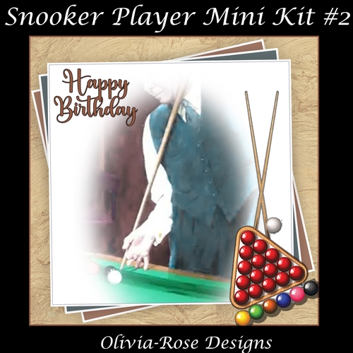Snooker Player Mini Kit #2   