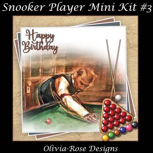 Snooker Player Mini Kit #3   