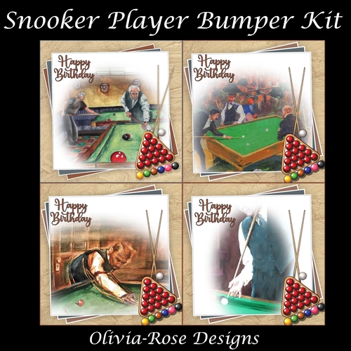 Snooker Player Bumper Kit    
