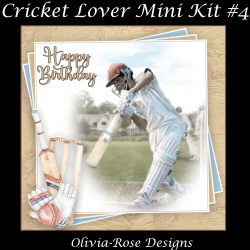 Cricket Lover Mini Kit #4   