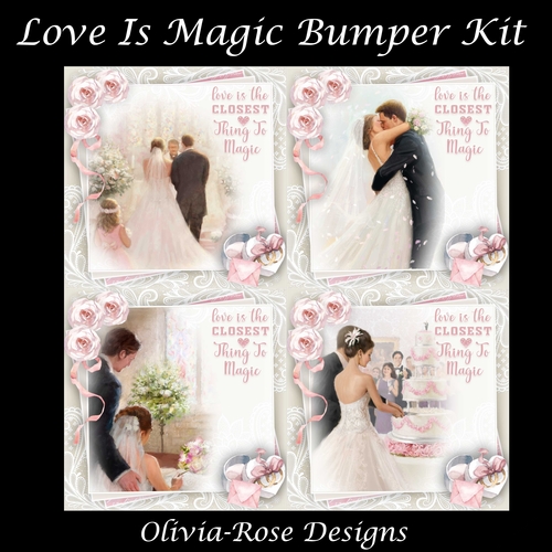 Love Is Magic Bumper Kit    