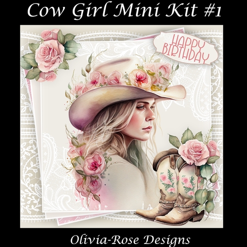 Cow Girl Mini Kit #1    
