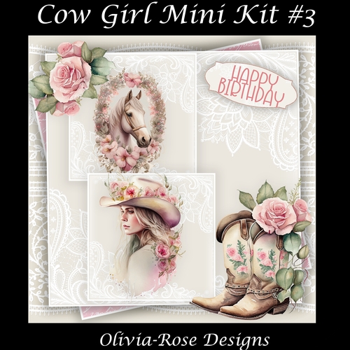 Cow Girl Mini Kit #3  