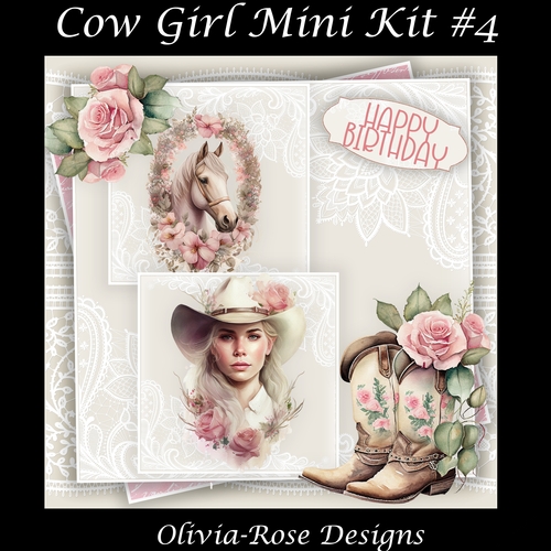 Cow Girl Mini Kit #4  